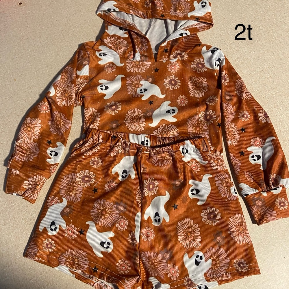 Toddler halloween ghost set